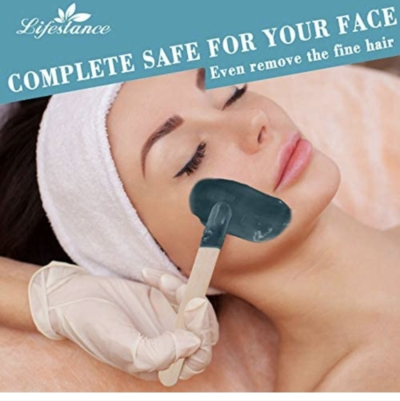 NEW Lifestance Hair Remover Waxing Kit Digital Wax Warmer & 4 Packs Wax Beads - Picture 5 of 10